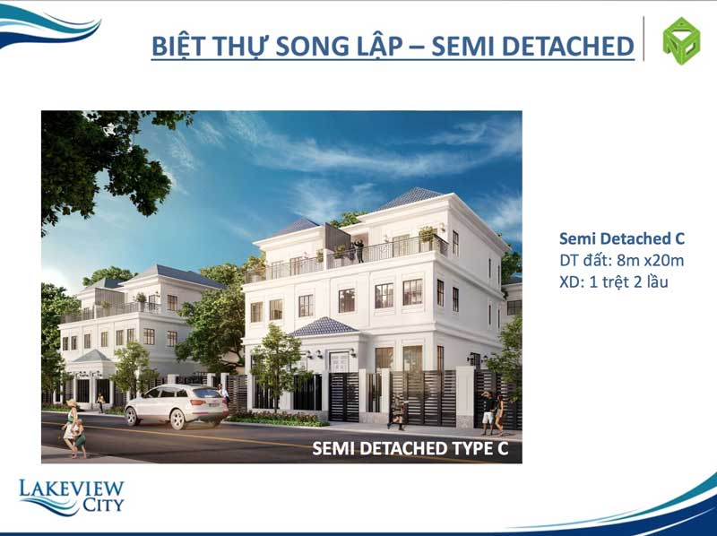 BIỆT THỰ SONG LẬP LOẠI C