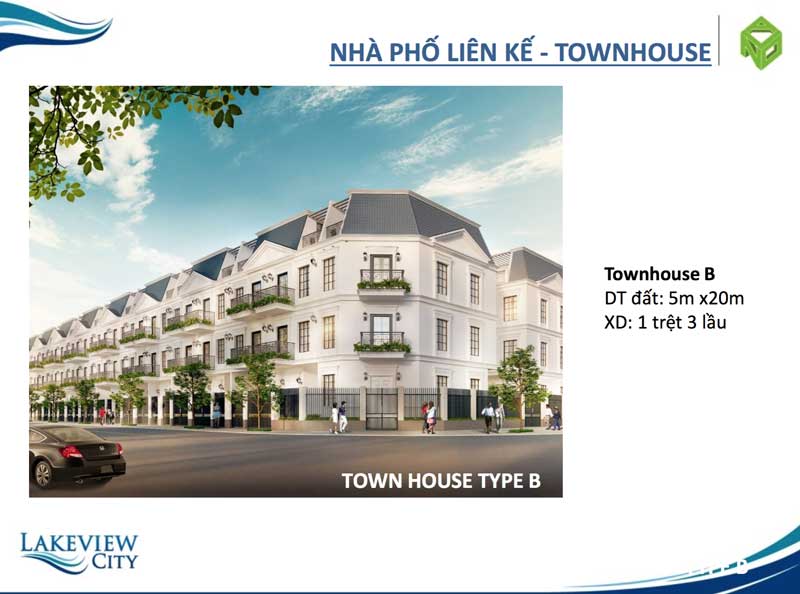 NHÀ PHỐ LIỀN KỀ LOẠI B